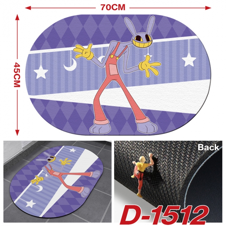 The Amazing Digital Circus Multi-functional digital printing water uptake floor mat mouse pad table mat 70x45CM  D-1512