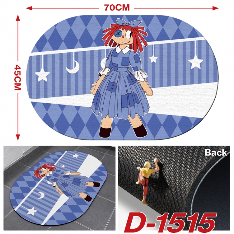 The Amazing Digital Circus Multi-functional digital printing water uptake floor mat mouse pad table mat 70x45CM D-1515