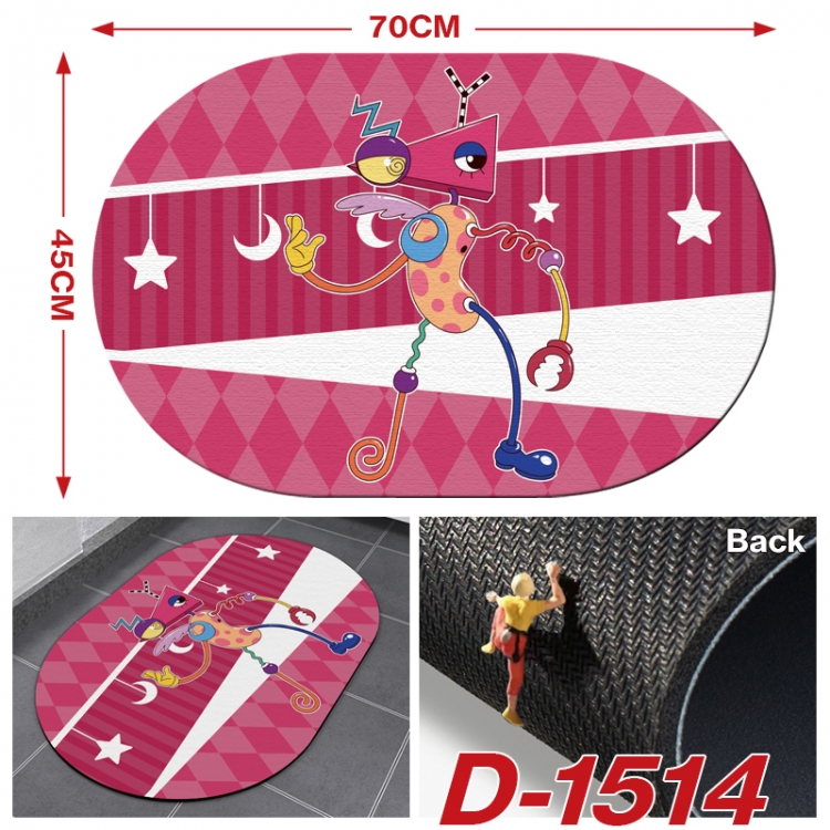 The Amazing Digital Circus Multi-functional digital printing water uptake floor mat mouse pad table mat 70x45CM D-1514