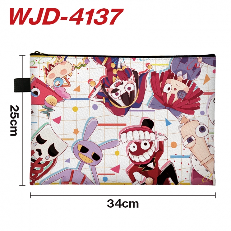 The Amazing Digital Circus Anime Full Color A4 Document Bag 34x25cm 