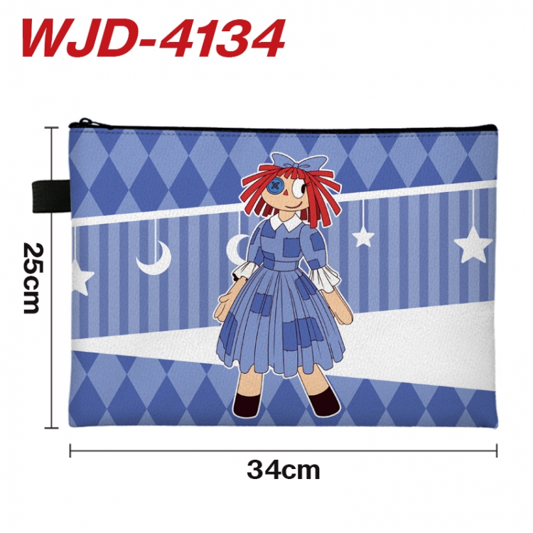 The Amazing Digital Circus Anime Full Color A4 Document Bag 34x25cm 