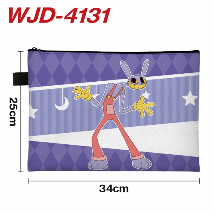 The Amazing Digital Circus Anime Full Color A4 Document Bag 34x25cm 