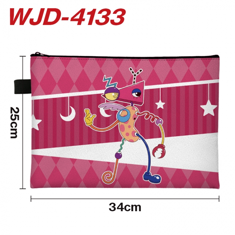 The Amazing Digital Circus Anime Full Color A4 Document Bag 34x25cm 