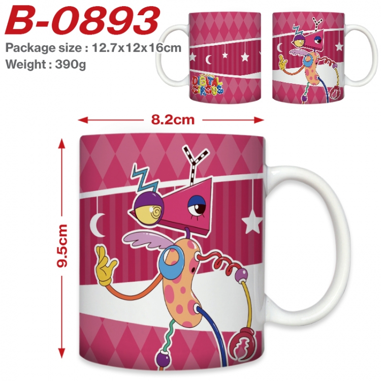 The Amazing Digital Circus Anime printed ceramic mug 400ml (single carton foam packaging) 