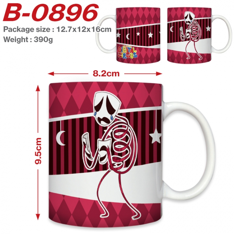 The Amazing Digital Circus Anime printed ceramic mug 400ml (single carton foam packaging) 