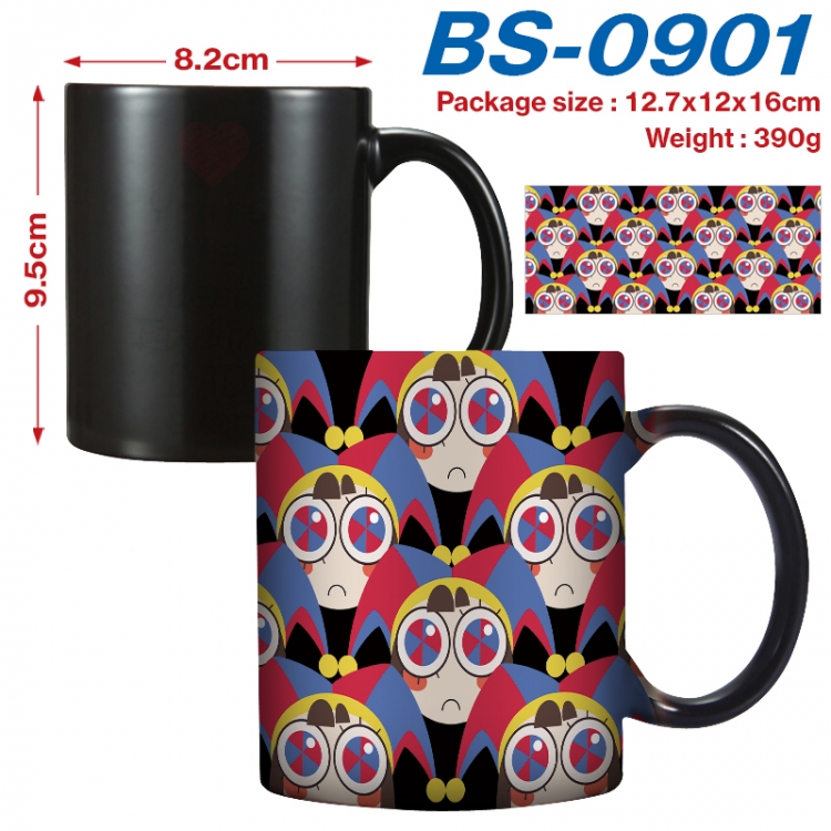 The Amazing Digital Circus Anime high-temperature color-changing printing ceramic mug 400ml