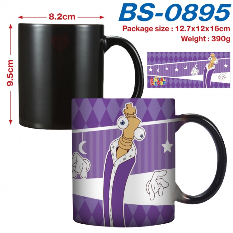 The Amazing Digital Circus Anime high-temperature color-changing printing ceramic mug 400ml