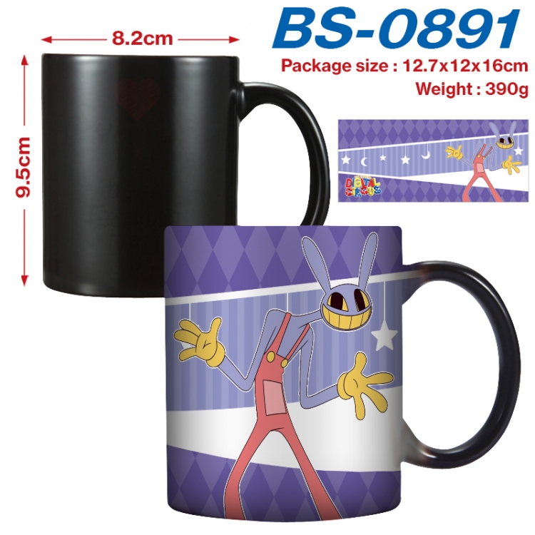 The Amazing Digital Circus Anime high-temperature color-changing printing ceramic mug 400ml