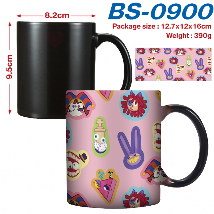 The Amazing Digital Circus Anime high-temperature color-changing printing ceramic mug 400ml