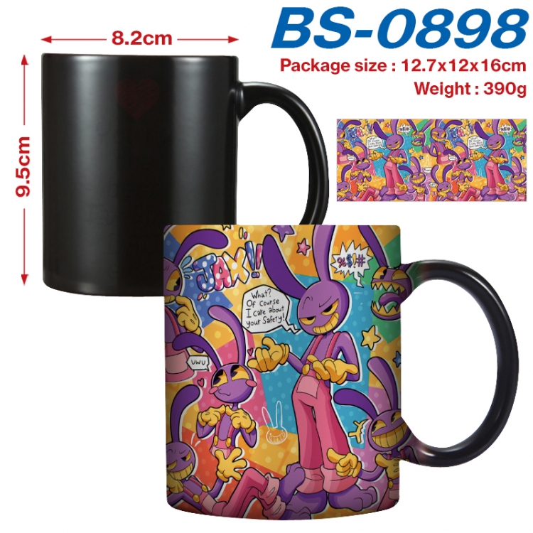 The Amazing Digital Circus Anime high-temperature color-changing printing ceramic mug 400ml