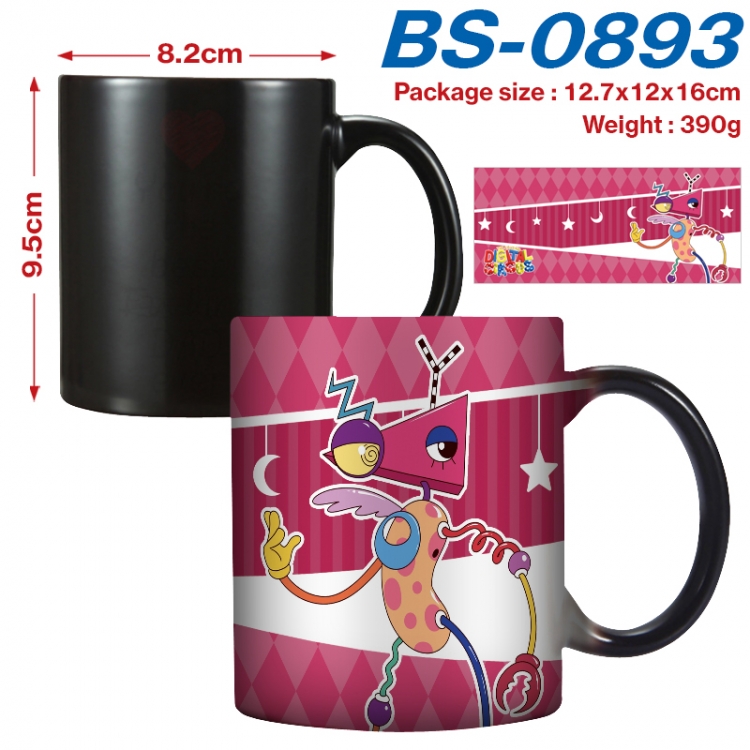 The Amazing Digital Circus Anime high-temperature color-changing printing ceramic mug 400ml