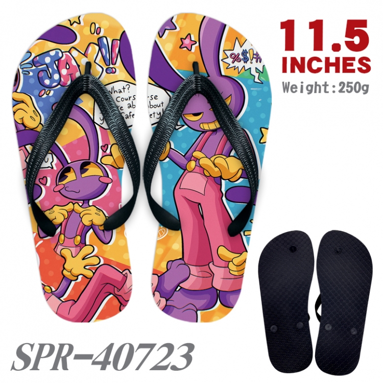 The Amazing Digital Circus Thickened rubber flip-flops slipper average size 