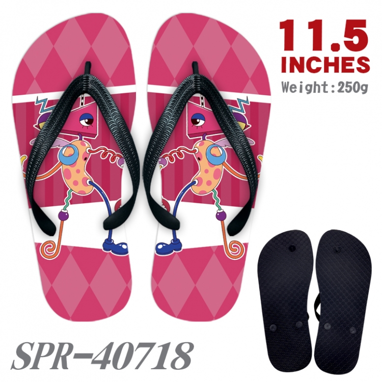 The Amazing Digital Circus Thickened rubber flip-flops slipper average size 