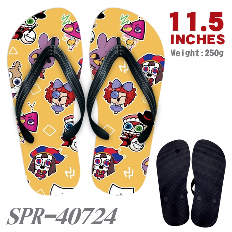 The Amazing Digital Circus Thickened rubber flip-flops slipper average size 