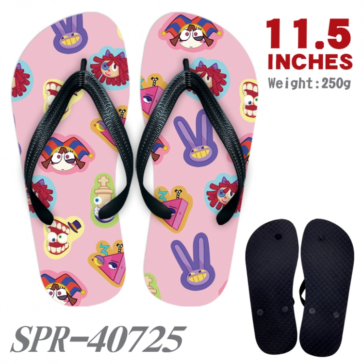 The Amazing Digital Circus Thickened rubber flip-flops slipper average size 