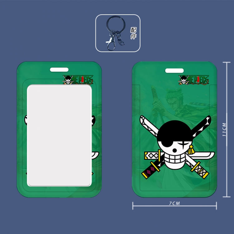 One Piece Cartoon peripheral ID card sleeve Ferrule 11cm long 7cm wide price for 5 pcs