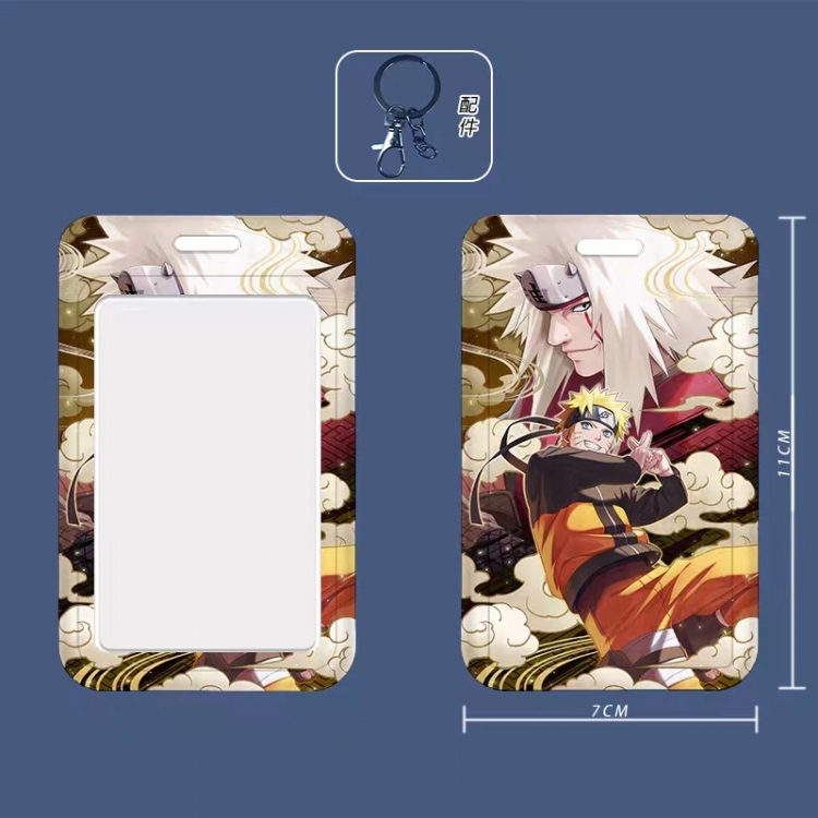 Naruto Cartoon peripheral ID card sleeve Ferrule 11cm long 7cm wide price for 5 pcs