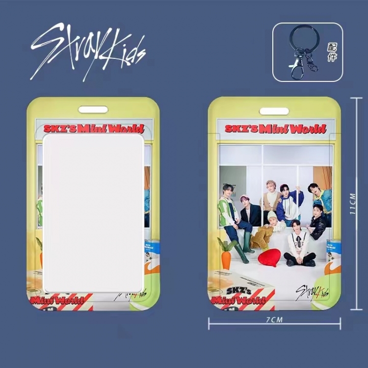 Straykids Cartoon peripheral ID card sleeve Ferrule 11cm long 7cm wide price for 5 pcs