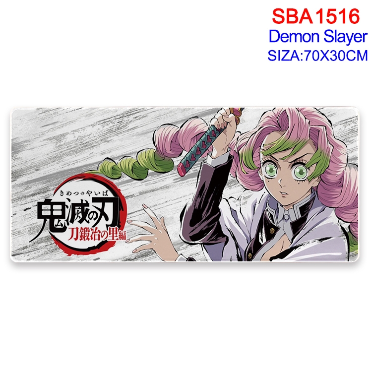 Demon Slayer Kimets Animation peripheral locking mouse pad 70X30cm SBA-1516