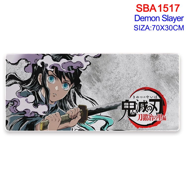 Demon Slayer Kimets Animation peripheral locking mouse pad 70X30cm SBA-1517