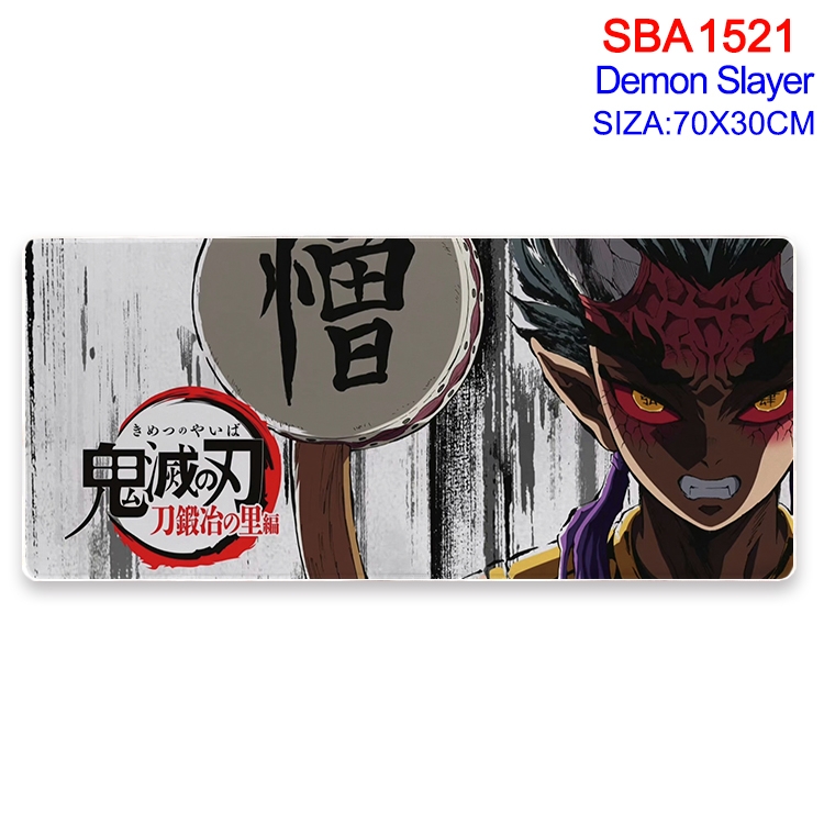 Demon Slayer Kimets Animation peripheral locking mouse pad 70X30cm SBA-1521