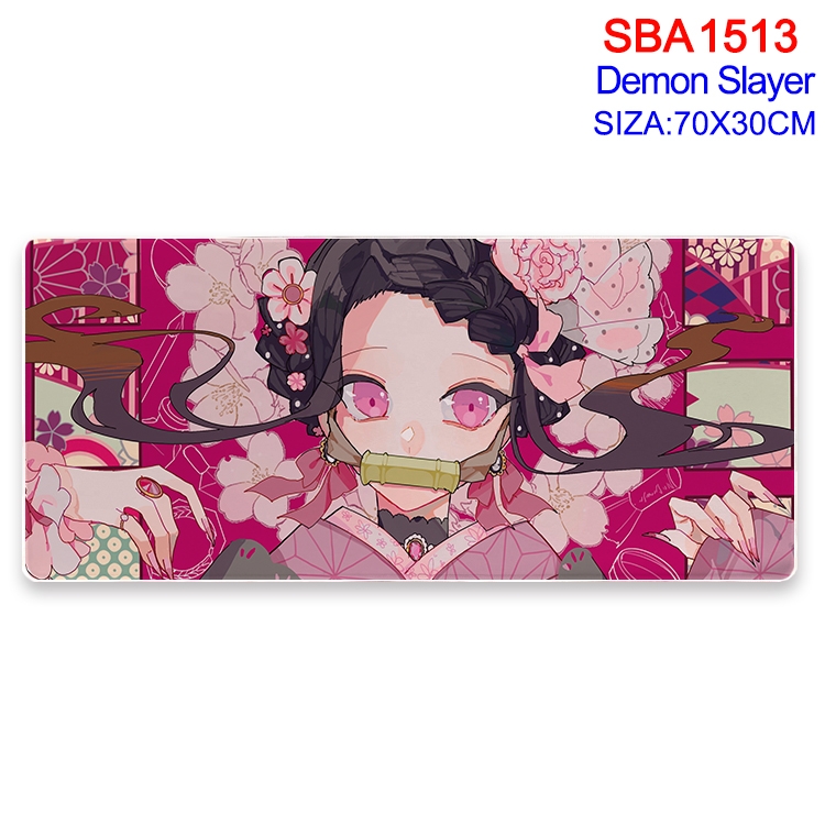 Demon Slayer Kimets Animation peripheral locking mouse pad 70X30cm SBA-1513