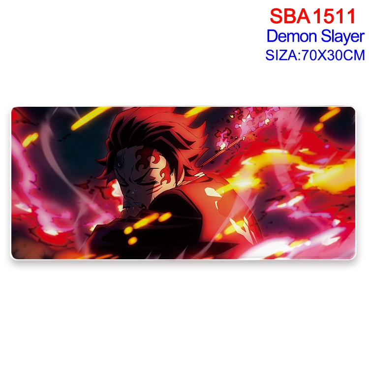 Demon Slayer Kimets Animation peripheral locking mouse pad 70X30cm SBA-1511