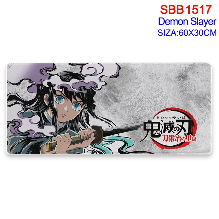 Demon Slayer Kimets Animation peripheral locking mouse pad 60X30cm