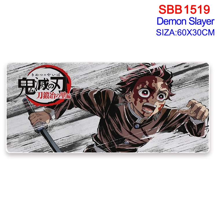 Demon Slayer Kimets Animation peripheral locking mouse pad 60X30cm