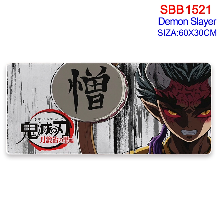 Demon Slayer Kimets Animation peripheral locking mouse pad 60X30cm