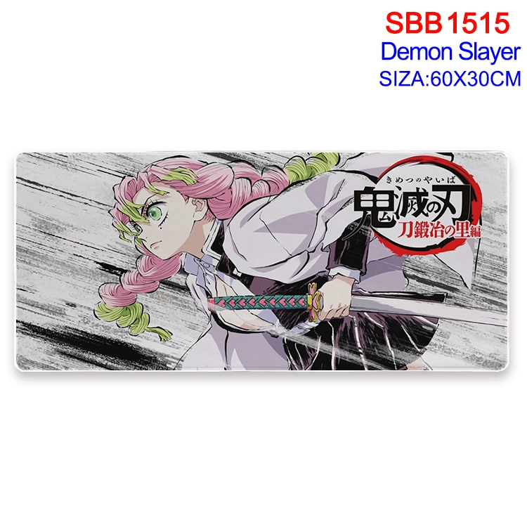 Demon Slayer Kimets Animation peripheral locking mouse pad 60X30cm