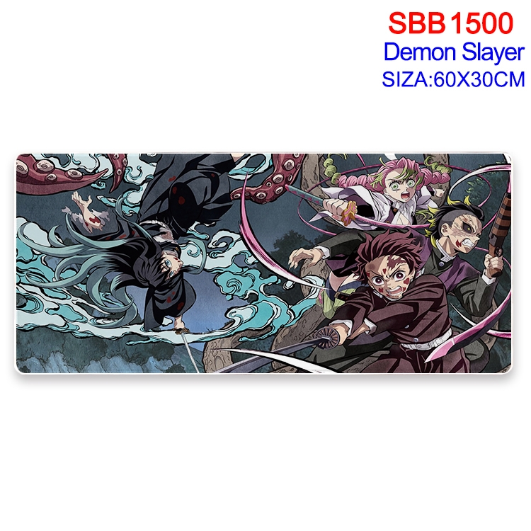 Demon Slayer Kimets Animation peripheral locking mouse pad 60X30cm