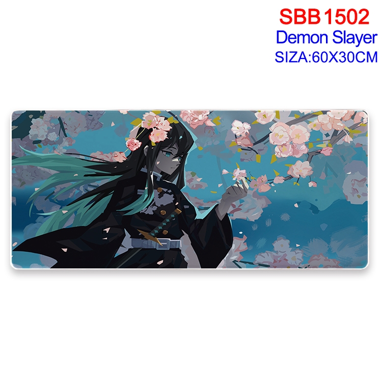 Demon Slayer Kimets Animation peripheral locking mouse pad 60X30cm