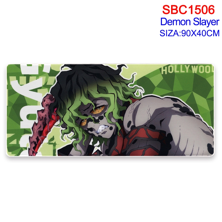 Demon Slayer Kimets Anime peripheral edge lock mouse pad 90X40CM