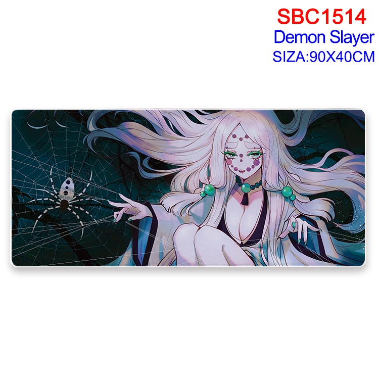 Demon Slayer Kimets Anime peripheral edge lock mouse pad 90X40CM