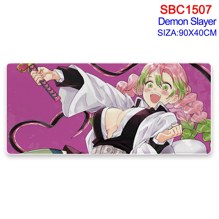 Demon Slayer Kimets Anime peripheral edge lock mouse pad 90X40CM