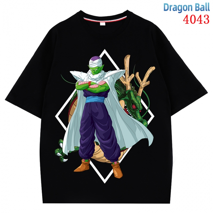 DRAGON BALL Anime Pure Cotton Short Sleeve T-shirt Direct Spray Technology from S to 4XL CMY-4043-2