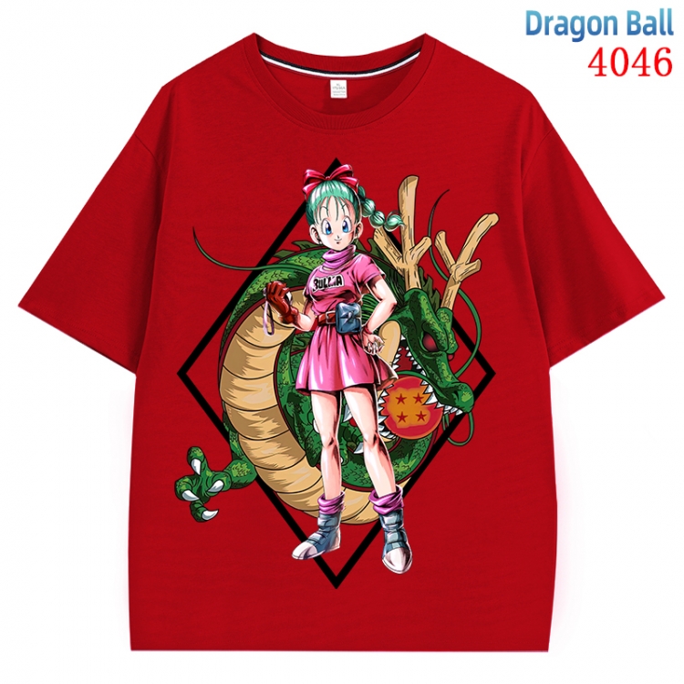 DRAGON BALL Anime Pure Cotton Short Sleeve T-shirt Direct Spray Technology from S to 4XL  CMY-4046-3