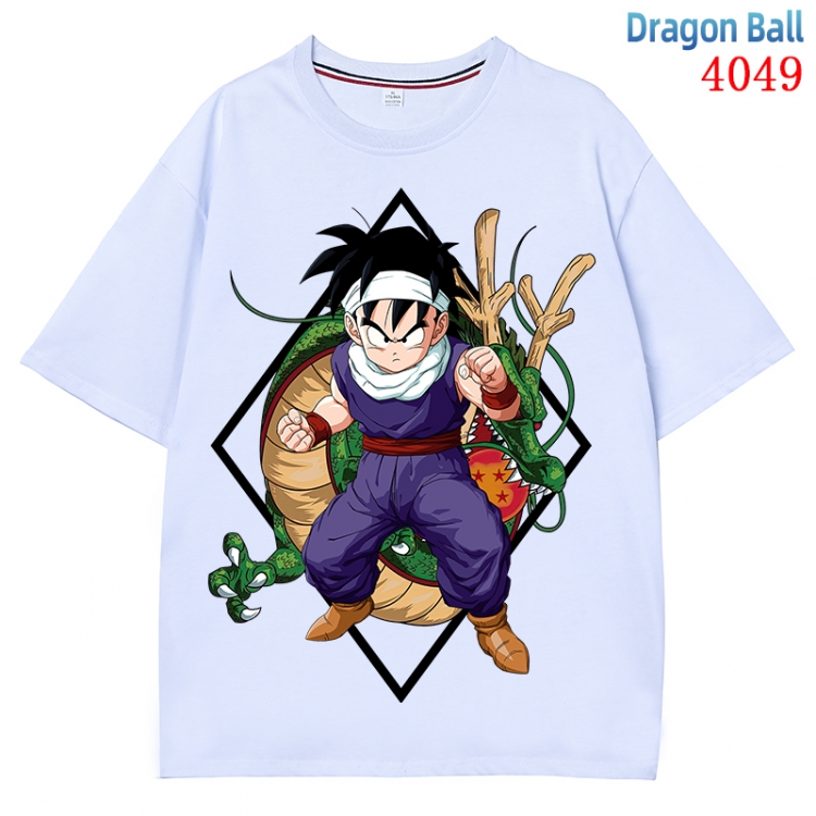DRAGON BALL Anime Pure Cotton Short Sleeve T-shirt Direct Spray Technology from S to 4XL CMY-4049-1