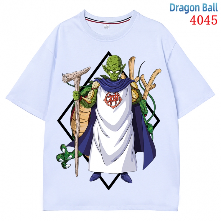 DRAGON BALL Anime Pure Cotton Short Sleeve T-shirt Direct Spray Technology from S to 4XL CMY-4045-1