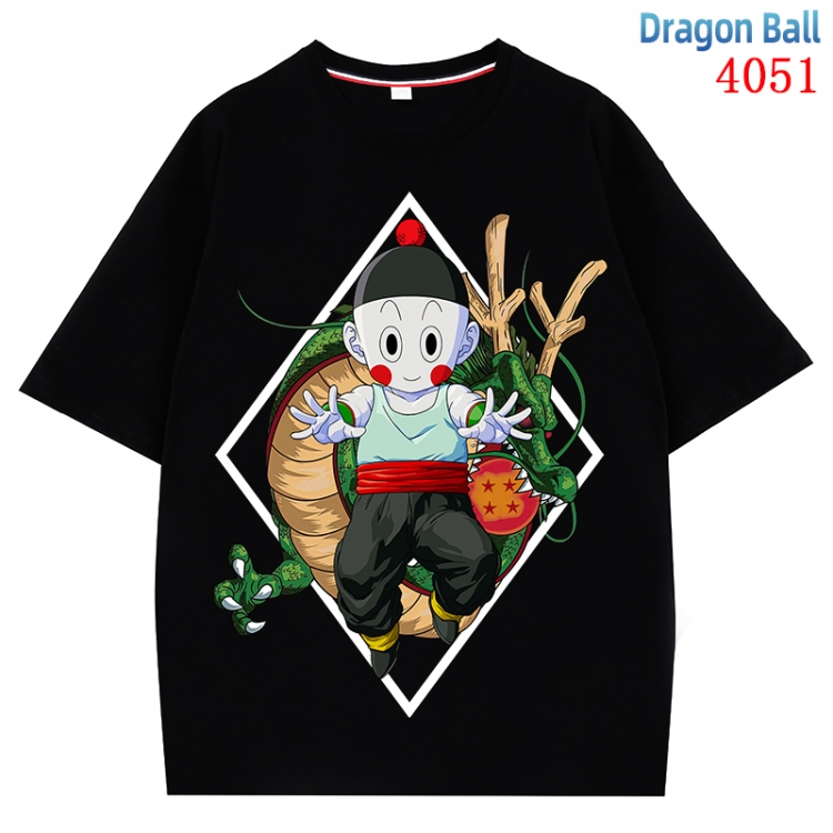 DRAGON BALL Anime Pure Cotton Short Sleeve T-shirt Direct Spray Technology from S to 4XL  CMY-4051-2