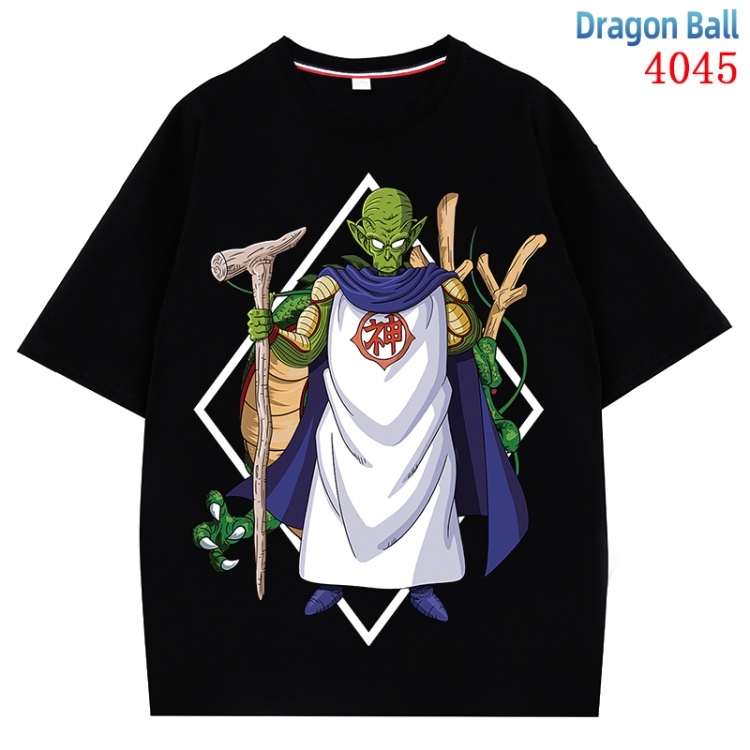 DRAGON BALL Anime Pure Cotton Short Sleeve T-shirt Direct Spray Technology from S to 4XL CMY-4045-2