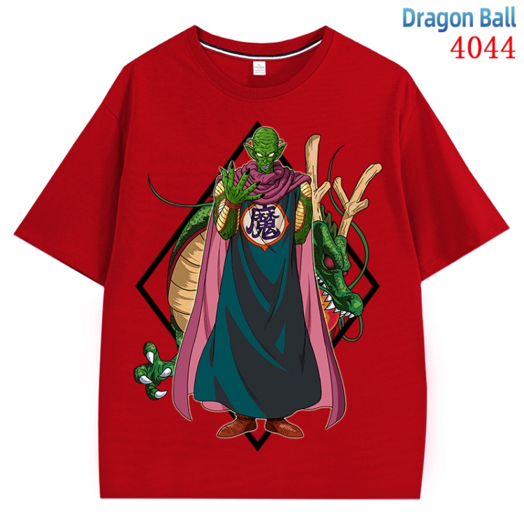 DRAGON BALL Anime Pure Cotton Short Sleeve T-shirt Direct Spray Technology from S to 4XL CMY-4044-3