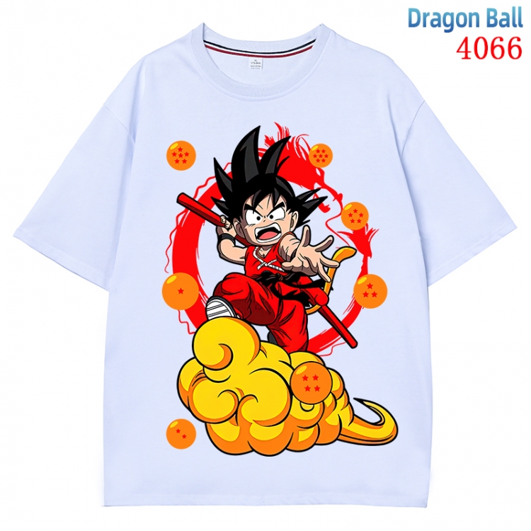 DRAGON BALL Anime Pure Cotton Short Sleeve T-shirt Direct Spray Technology from S to 4XL CMY-4066-1