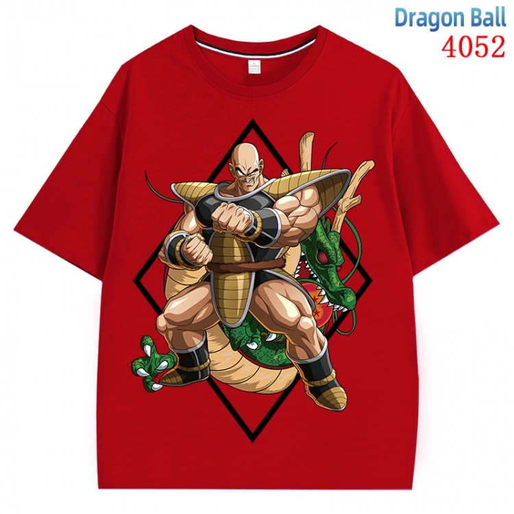 DRAGON BALL Anime Pure Cotton Short Sleeve T-shirt Direct Spray Technology from S to 4XL CMY-4052-3
