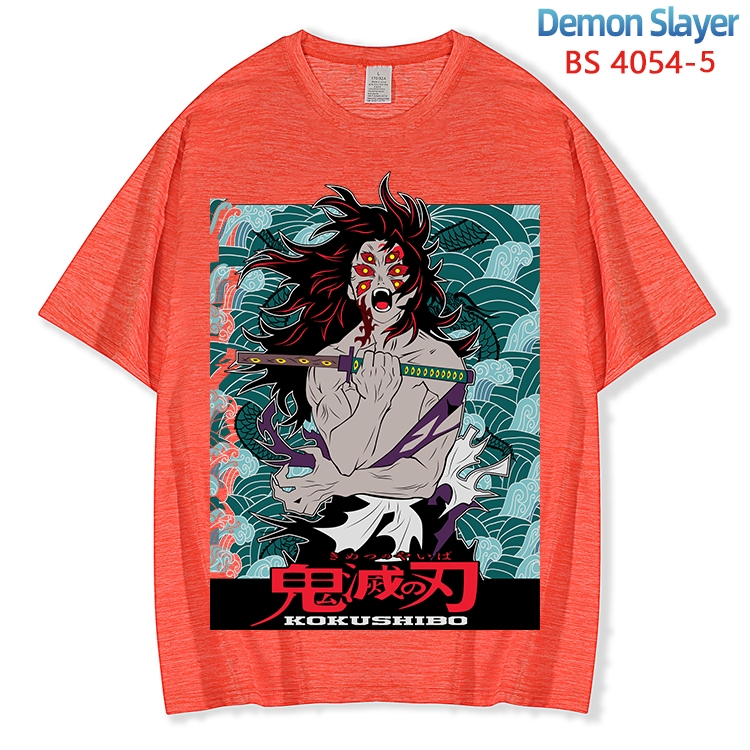 Demon Slayer Kimets ice silk cotton loose and comfortable T-shirt from XS to 5XL