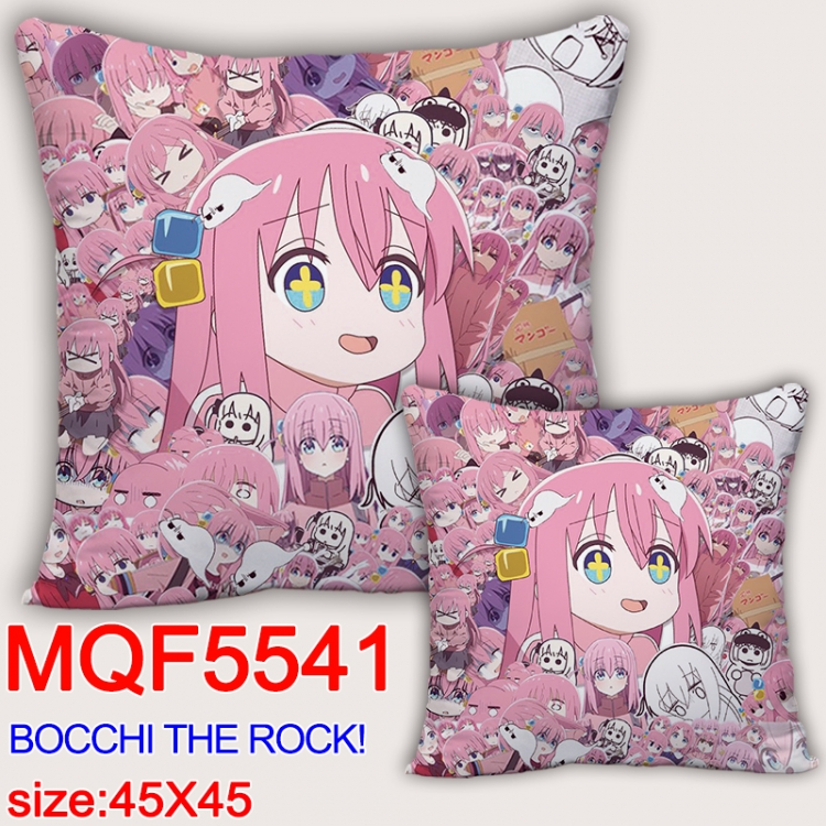 BOCCHI THE ROCK! Anime square full-color pillow cushion 45X45CM NO FILLING MQF-5541