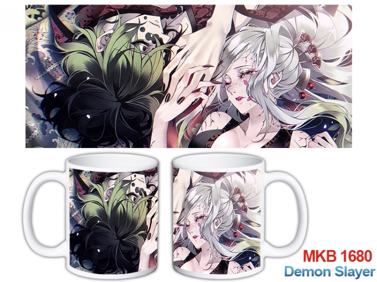 Demon Slayer Kimets Anime color printing ceramic mug cup price for 5 pcs