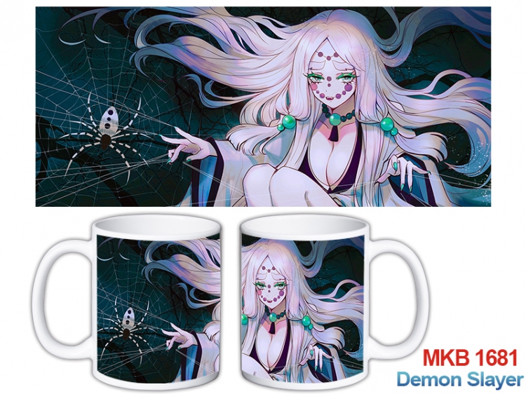 Demon Slayer Kimets Anime color printing ceramic mug cup price for 5 pcs