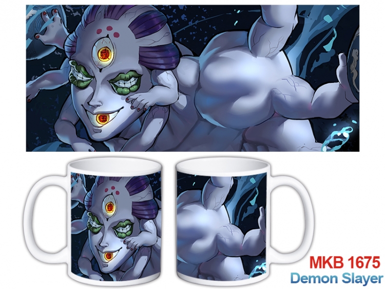 Demon Slayer Kimets Anime color printing ceramic mug cup price for 5 pcs